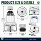 🚰 SAVE 50%! 💧 360° Faucet Filter – 6-Layer Filtration, 3 Spray Modes & Splash-Free Design – Cleaner Water, Effortless Cleaning ✨