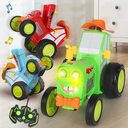 🚗 LIMITED TIME 55% OFF! ⏰ Crazy Jumping Car Toy – It Jumps, It Flips, Kids Love It – 360° Stunt Action, Music & Lights – Best Gift for Ages 6-12 ✨