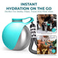 🐕 LIMITED TIME 50% OFF! 🔥 2-in-1 Portable Dog Water Bottle for Small Dogs – Leak-Proof, Compact & Foldable Silicone Bowl 🐾
