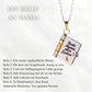 💖 50% OFF! ✨ Openable Heart Book Pendant Necklace – Stainless Steel Engraved Love Letter Locket with Gift Box for Mom, Daughter, Son & Partner 📖