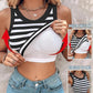 💖LAST DAY SPECIAL SALE💖Ribbed Stretchy Tank Top with Shelf Bra