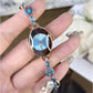 Womne's Colored Zircon Bracelet Watch