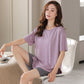 🎉 LIMITED TIME 50% OFF! ❄️ [With Chest Pad] New Ice Silk Cool Pajama Set – Breathable & Ultra-Soft Sleepwear 🌙