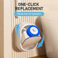 ✨ 50% OFF! ✨ Wall-Mounted Disposable Toilet Brush Set with Cleanser Refills – Preloaded Antibacterial Cleaning Solution, 360° Triple-Layer Rotating Scrub Head, One-Click Touch-Free Ejection & Auto-Lid Storage Caddy – 6/12/18/24/30 Refills 🚽