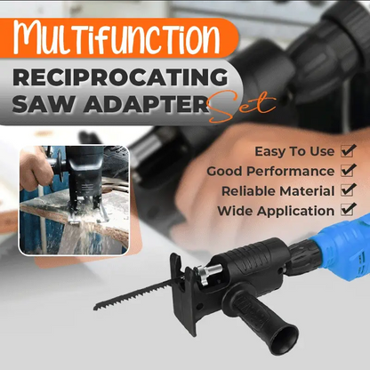 ⏰Multifunction Reciprocating Saw Adapter Set