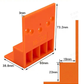 📢📢BUY 1 GET 1 FREE！！⏰Wardrobe Cabinet Side Filler Panel Installation Locator and Stepped Positioning Plate for Precise Hole Alignment
