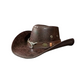 🔥 Pro-Favorite Breathable Cowboy Hat – Cowhide – Sunshield for Outdoor Activities ☀️