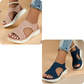 Breathable mesh platform sandals for women