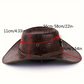 💐50% OFF ! Stylish Western Hat – Trendy Rivet Details & Wide Brim 🤠✨【Limited Offer】
