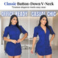 🎉 LIMITED TIME 50% OFF! 👗 Women's Short-Sleeved Button-Down Shirt Dress – Ruffled Design & Adjustable Side Laces 🌸