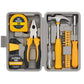 Portable 24-Piece Household Tool Kit – Storage Case Included, Hammer, Screwdriver, Pliers, Tape Measure & Bits for DIY Home Repairs