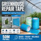 🌦️ 50% OFF! ✨ Weather-Resistant Greenhouse Repair Tape – Heavy-Duty 6 Mil PE Film, Strong Adhesive Backing & 50m Roll – 9 Width Options for Tears, Seams & Film Damage 🌱