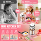 🎁 BEST GIFT FOR KIDS 50% OFF! 🍳 Children's Real Cooking Mini Kitchen Toys – 22 PCS Set, Functional Play for Little Chefs ✨