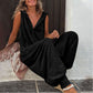 🌸 LIMITED TIME 50% OFF! 💥 Women's Relaxed Hooded Sleeveless Jumpsuit – Loose Fit, Breathable & Stylish 🌿