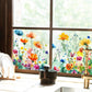 💐 LIMITED TIME 50% OFF! 🖼️ Colorful Floral Bouquet Window Sticker – Vibrant Design, Easy Peel & Removable – Perfect for Home, Cafe & Spring Decor ✨