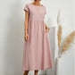⏰Last Day Sale 50% Off💃Solid Color Sleeveless Loose Cotton and Linen Pocket Dress