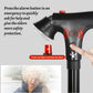 🦯 LIMITED TIME 50% OFF! 💡 Multifunction Folding Walking Cane – Built-In Light, Emergency Alarm, Quad Base & 5-Level Height Adjustment ✨