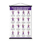 🧘♂️ 50% OFF! ✨ Tai Chi Workout Poster for Seniors – 16 Step-by-Step Illustrated Standing & Seated Chair Exercises, Extra-Large High-Contrast Print & Tear-Resistant Canvas – Wall Hanging Scroll Design for Balance, Flexibility & Vitality 🧓