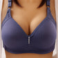 🎉 LIMITED TIME 50% OFF! 💕 Plus Size Comfortable Wireless Bra – Seamless Nylon-Spandex, Anti-Sag & Breathable 👙