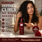 ✨ 50% OFF! ✨ Nourishing Leave-In Hair Smoothing Essence – Frizz Control Curl Defining Treatment with 9 Botanical Oils, Lightweight Non-Greasy Hydration & Perfume-Grade French Rose Fragrance – No-Rinse Instant Salon-Sleek Curls 👱‍♀️