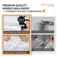 🍳 50% OFF! ✨ Waterproof Marble Peel & Stick Kitchen Backsplash Wallpaper – Oil-Proof Self-Adhesive Contact Paper with Heat-Resistant Aluminum Foil Core (Up to 250°C) – Cut-to-Fit Grid Lines for Countertops & Cabinets 💎
