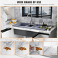 🍳 50% OFF! ✨ Waterproof Marble Peel & Stick Kitchen Backsplash Wallpaper – Oil-Proof Self-Adhesive Contact Paper with Heat-Resistant Aluminum Foil Core (Up to 250°C) – Cut-to-Fit Grid Lines for Countertops & Cabinets 💎