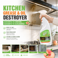 🏆 50% OFF! 🍑 Heavy-Duty Kitchen Degreaser Spray – Fast-Acting Grease Melter, Perfect for Range Hoods & Refreshing Peach Aroma – One Spray, Spotless Kitchen ✨