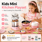 🎁 BEST GIFT FOR KIDS 50% OFF! 🍳 Children's Real Cooking Mini Kitchen Toys – 22 PCS Set, Functional Play for Little Chefs ✨