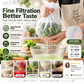 🥛 50% OFF! ✨ High-Density Reusable Food Strainer Bag – Fine Mesh Filters Tiny Particles, Durable Food-Grade Nylon & Drawstring Closure – Perfect for Soy Milk, Juice, Wine & Cold Brew 🧺