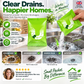 🧪 50% OFF! ✨ Powerful Sink & Drain Clog Remover Dredging Powder – Active Oxygen Enzymes Dissolve Hair Grease Sludge in Minutes, Destroys Pest Breeding Grounds & Sanitizes – Versatile Multi-Drain Use 80g 🚿
