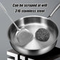 ✈️Free shipping📦Multifunctional Non-coated Stainless Steel Frying Pan