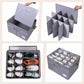 ⏳ LIMITED TIME SPECIAL! ⏰ Shoe Organizer with Adjustable Dividers & Clear Cover – Extra-Large Capacity, Durable Fabric & Easy Installation 🔍✨
