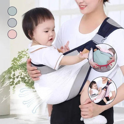 🔥 LIMITED TIME 50% OFF! 👶 Lightweight Baby Carriers – Premium Cotton & 3D Breathable Mesh, Hands-Free, 4 Carry Ways – Ages 0-36 Months ✨