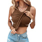 💖LAST DAY SPECIAL SALE💖Ribbed Stretchy Tank Top with Shelf Bra