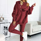 👚 60% OFF + LIMITED STOCK! 💜 Hooded Sweatshirt Suit - Ultra-Soft Fabric with Relaxed Fit for Lounge or Sportswear, Quick-Dry & Comfortable 🏃‍♀️📦