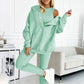 👚 60% OFF + LIMITED STOCK! 💜 Hooded Sweatshirt Suit - Ultra-Soft Fabric with Relaxed Fit for Lounge or Sportswear, Quick-Dry & Comfortable 🏃‍♀️📦