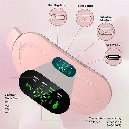 🎁 HOT SALE 50% OFF! 🌸🔥 Wireless Menstrual Pain Massager – Soothing Heat & Vibration, Fast-Adjustable Temp & Rechargeable – Discreet Relief Anytime, Anywhere 💆‍♀️✨