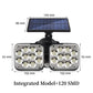 Waterproof Outdoor Solar Lights with Motion Sensor