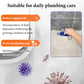 🚽 50% OFF! ✨ Multi-Use Powerful Anti-Clog Drain Cleaner Powder – 2-in-1 Unclog & Deodorize, Fast-Acting 30-Minute Results, Pipe-Safe Balanced pH ~8.5 & Pre-Portioned 4-Packet Box – Home-Wide Multi-Drain 120g 🚿