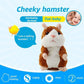 🐹 50% OFF! ✨ Talking Hamster Plush Toy – Repeats Everything You Say, Auto Head Shaking & Touch Response – Hilarious Interactive Gift for Kids, Pets & Adults 🎁