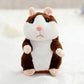 🐹 50% OFF! ✨ Talking Hamster Plush Toy – Repeats Everything You Say, Auto Head Shaking & Touch Response – Hilarious Interactive Gift for Kids, Pets & Adults 🎁