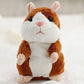 🐹 50% OFF! ✨ Talking Hamster Plush Toy – Repeats Everything You Say, Auto Head Shaking & Touch Response – Hilarious Interactive Gift for Kids, Pets & Adults 🎁