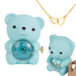 ⏰🌹Valentine's Day Surprise Sale 50% OFF!!💝Cute Teddy Bear with Preserved Rose--Necklace📿+Eternal Rose🌹+Teddy Bear🧸
