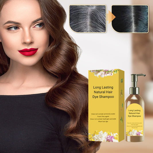 ✨Get 45% off💖Long Lasting Natural Hair Dye Shampoo