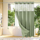 🔥 HOT SALE 50% OFF! 🔥 Waffle Shower Curtain – Hotel Style, 180GSM, Water-Repellent, 183×190cm 🚿