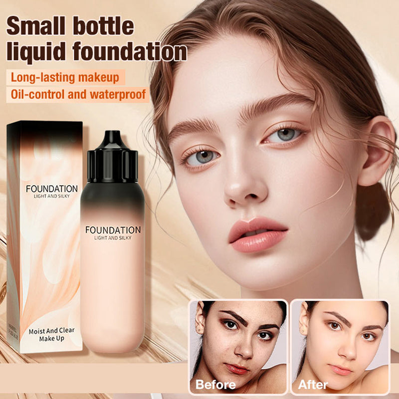 🔥Lightweight Waterproof Long-Lasting Natural Finish Foundation ...
