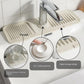🚰💧 LIMITED TIME 50% OFF! Kitchen Bathroom Faucet Sink Splash Guard Mat – Silicone Drip Catcher, Thickened Waterproof Drain Pad – 2 Sizes ✨