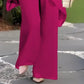 💝Summer Fashion Chiffon Ladies Plus Size Two Piece Set