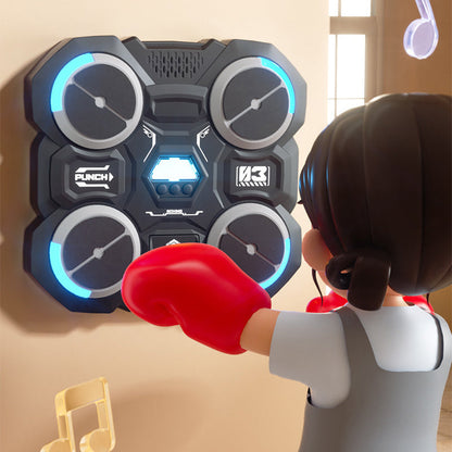 Removable Musical Boxing Target with Light Effects