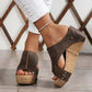 📢📢50% OFF !! ⏰Women's Wedge Sandals with Studded Details